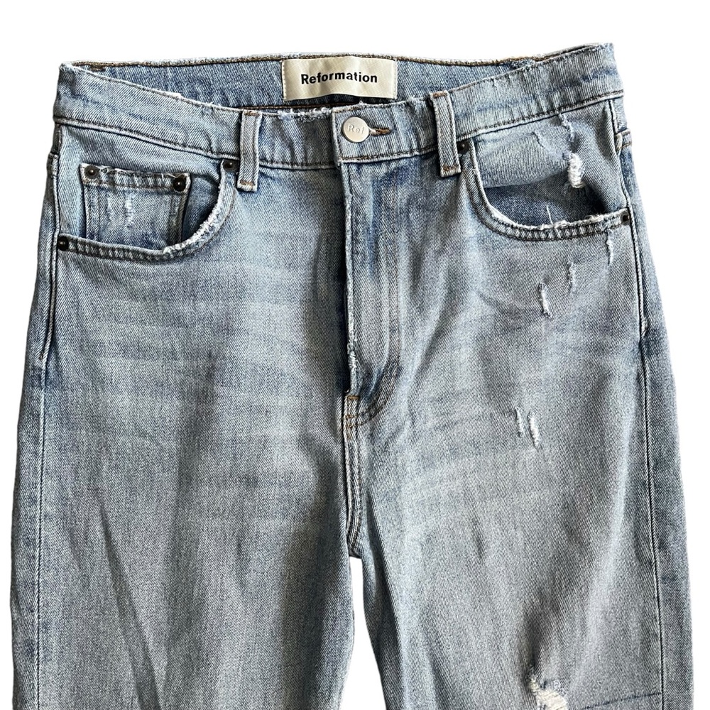 Reformation Hepburn Jean In Ibiza Size 28 - Picture 8 of 14